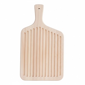 Planche à découper en bois écologique de grande taille, couleur brune, pour légumes, pain et fromage - Product Image 4
