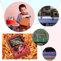 Konsol Video Game Retro Classic Mini GB 3000 Game Bawaan Layar 3.0" (Resolusi 320x240) Memori 128M Sistem Operasi Android untuk Dukungan