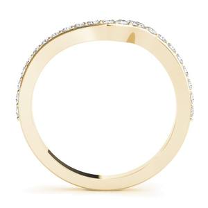 18K Yellow Gold <b>Fine</b> <b>Jewelry</b> <b>Set</b> Diamond Halo Swirl Bridal with 0.77ct - Product Image 5