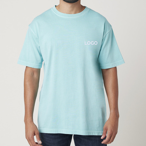 T-shirt en coton à col rond et manches courtes, tricoté sur mesure, OEM, faible MOQ, pour hommes, style décontracté chic, écologique, qualité supérieure, fabriqué au Bangladesh - Product Image 5