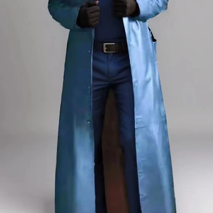 เสื้อโค้ทหนังวัวแท้คุณภาพสูงสำหรับผู้ชาย ดีไซน์ทันสมัย ปกพับได้ ผลิตโดยผู้ผลิตชั้นนำ ปรับแต่งสีได้ตามต้องการ - Product Image 2