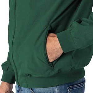 Venta caliente Slim Fit Venta al por mayor de cremallera personalizada High Street Wear Men's Bomber Jacket Oversize Casual Sports Wear Bomber Jackets Winter - Product Image 5