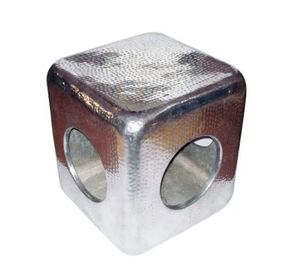 Mesa de centro de Metal de gran venta, mesa auxiliar de forma cuadrada pulida lisa de tamaño estándar para decoraciones de oficina y sala de estar - Product Image 4