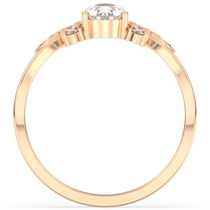 Reyes 925ที่สง่างามเงินสเตอร์ลิงหรูหราเครื่องประดับที่ดี VVS Moissanite ตัดยอดเยี่ยมแหวนหมั้นสำหรับผู้หญิงของขวัญแต่งงาน - Product Image 4