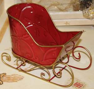 Trineo navideño decorativo para mesa, cesta de trineo, decoración festiva para el hogar, decoración interior y exterior, cantidad al por mayor - Product Image 5