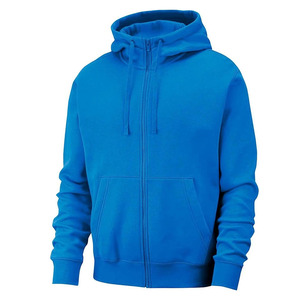 <b>Men's</b> Slim Fit Winter Zip <b>Hoodie</b> New Design Solid Color <b>Fleece</b> Outwear Plain Dyed <b>Hoodie</b> & Sweatshirt - Product Image 2