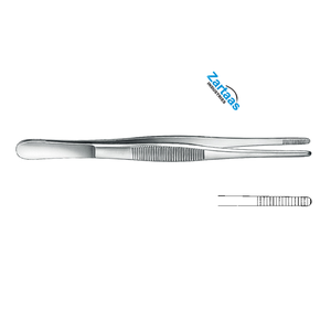 Pince à pansement standard en acier inoxydable de haute qualité 11.5cm / 4.5 "Fabricant d'instruments chirurgicaux - Product Image 2