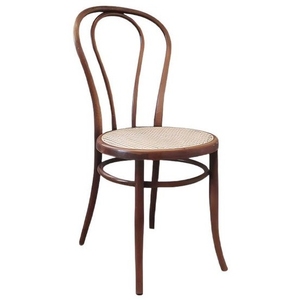 <b>Bentwood</b> <b>Chair</b> with Rattan Seat Brown Color - Modern Furniture Handmade Solid Wood From Indonesia Manufacture - Product Image 2