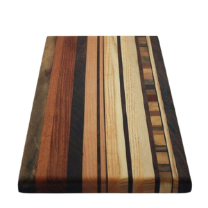 Planche à découper en bois planche à découper fantaisie café accessoires de salle à manger forme de guitare élégante planche à fromage en gros en acier inoxydable - Product Image 4