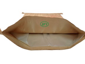 Bolsa de Papel Kraft Protectora Biodegradable, Impresa en Flexografía, con Forro de PE HDPE/LDPE, Asa de Cuerda de Algodón, Sellado Térmico, para Envasado de Harina de Trigo - Product Image 6