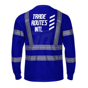 Vente en gros d'usine-Vêtements de travail de protection réfléchissants et antistatiques étanches directs Ensemble de vêtements de sécurité Bavoir en polyester durable - Product Image 5