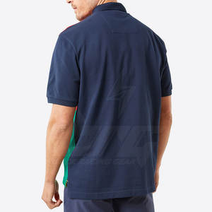 Suministro directo de fábrica Hombres Polo Camiseta Color sólido Hombres Polo Camiseta Bajo MOQ Hombres Polo Camiseta - Product Image 2