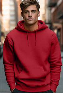 Premium alta calidad 450gsm pulóver Casual High Streetwear con capucha bordado en relieve diseño personalizado/Logo 60% algodón 40% - Product Image 2