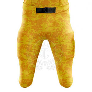 Uniforme de football américain léger personnalisé, nouveau style, couleur unie - Product Image 4