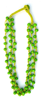 Collier en perles de verre de haute qualité en forme de cœur, fait main en Inde, style traditionnel et moderne, pour femme, bijoux de fête, vente en gros