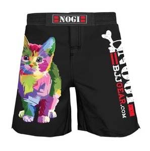 Short MMA de marque privée Short de combat avec logo et design personnalisés à faible quantité minimale de commande pour les revendeurs - Product Image 4