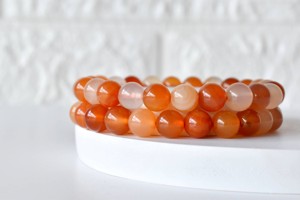 Best Stretchable Carnelian 8mm Round <b>Beaded</b> <b>Bracelet</b> Natural Healing Crystal <b>Bracelet</b> For Jewelry Meditation At Wholesale Price - Product Image 6