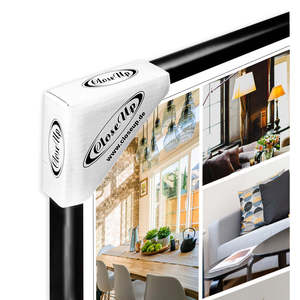 กรอบโปสเตอร์พลาสติกสีดำ ขนาด 30.5 X 91.5 ซม. - Product Image 3