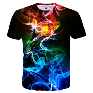 Fashion Solid 100% Cotton Knitted Men's Summer Casual Hip Hop Street <b>V</b>-neck T-Shirts Half Sleeve Quick Dry Breathable - Product Image 6