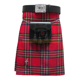 กระโปรงสก็อตพับจีบสำหรับผู้ชายดีไซน์ทันสมัยพร้อมโลโก้ออกแบบได้ตามต้องการสำหรับผู้ใหญ่เครื่องดนตรีคู่รัก - Product Image 4