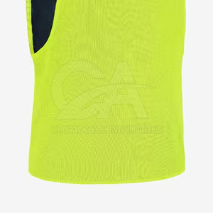 El mejor precio Babero reversible de alta visibilidad Uso al aire libre Babero reversible Logotipo personalizado Tela Trabajo de construcción - Product Image 5