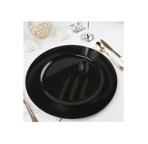 Platos inferiores de metal hechos a mano tradicionales para banquetes de bodas funciones festivas elegantes y decoración de comedor de lujo - Product Image 4