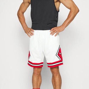 กางเกงขาสั้นกีฬาผ้าตาข่ายโพลีเอสเตอร์ใส่สบายสำหรับผู้ชายหลากสีลายพิมพ์ลายสไตล์ลำลองสำหรับบาสเก็ตบอล - Product Image 5