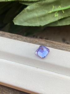 Certified 8 MM Natural Non-Heated Bio Color Tanzanite Square Asscher Cut 3.46 Carat Zoisite Loupe AAA Grade Quality - Product Image 5