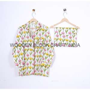 Vestido largo Vintage de algodón de verano de alta calidad con estampado Floral transpirable y suave Casual Boho Vestido de playa para mujer - Product Image 2