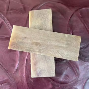 Écailles de corne de mouton 100% naturelles, polies et écologiques, provenant d'Inde, pour l'artisanat de couteaux et de l'artisanat de la forme croissant. - Product Image 5