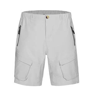 Best Material Men's Cargo Shorts Mid Solid Pattern High Street Fashion <b>Plain</b> Dyed Eco-Friendly Breathable Quick Dry - Product Image 1