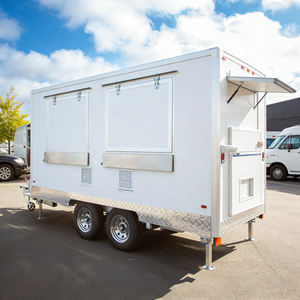 Camión y Remolque de Comida Móvil de Alta Calidad con Cocina de Acero Inoxidable Totalmente Equipada para Servicio de Helados y Comida Callejera - Product Image 1