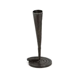 <b>Black</b> Iron Tapered <b>Candle</b> Holder Hand Forged <b>Black</b> Rustic Metal Rustic Metal Metal Holder Decorate Home Festive Hotel Restaurant - Product Image 2