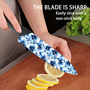 Juego de 4 Cuchillos de Cocina Profesionales de Cerámica con Diseño Nuevo, Mangos de Plástico, Aptos para Lavavajillas, Precio de Fábrica, Dropshipping - Product Image 5