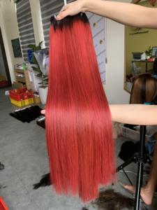 Extensiones de Cabello Liso Sedoso, con Puntas Gruesas, Súper Dobles, de Colores Mezclados - Product Image 1