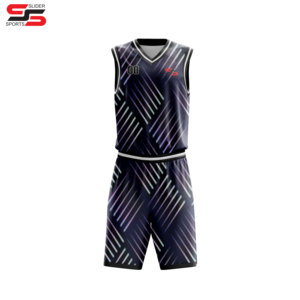 Último diseño sublimado de impresión al por mayor camiseta de baloncesto personalizado jóvenes reversible uniformes de baloncesto - Product Image 1
