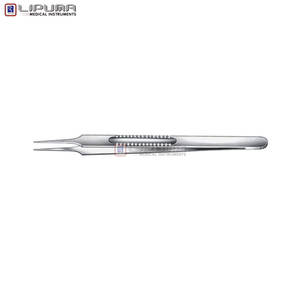 Lazar Manual Micro Suture Forceps Stainless Steel Safety Standard Microsurgery <b>Instrument</b> Wholesale <b>Basis</b> <b>Surgical</b> <b>Instruments</b> - Product Image 2