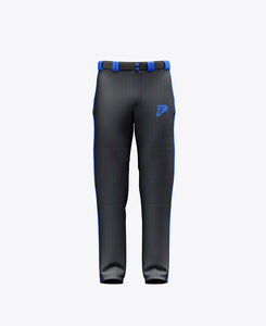 Pantalon de baseball personnalisé à rayures fines, qualité professionnelle - Product Image 6