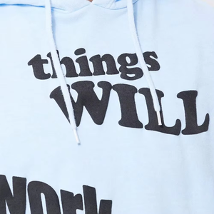 Sweat à capuche surdimensionné personnalisé pour homme, imprimé en relief, matière douce et confortable, streetwear pour homme, usage quotidien - Product Image 6