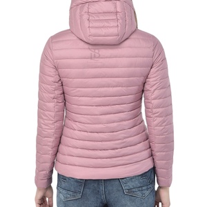 Chaqueta acolchada para mujer hecha en fábrica 2025, tela de lona cómoda a la moda, nueva llegada, ropa para exteriores - Product Image 5