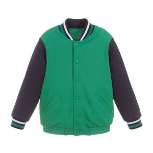 OEM de haute qualité pour hommes Collège personnalisé Baseball Bomber Letterman Crop cuir manches Varsities Jacket 2025 - Product Image 5