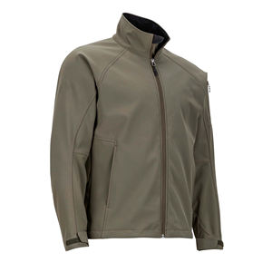 Veste Softshell en toile respirante imperméable à séchage rapide, unisexe, élégante, formelle, unie, d'hiver, coupe-vent, manches longues - Product Image 3
