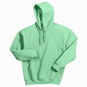 420g polaire sweat à capuche pour hommes printemps automne basiques coton mélangé couleur unie imprimé pur coton Couple Style à capuche - Product Image 1
