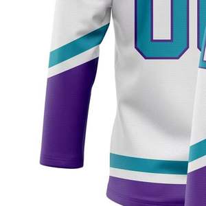 เสื้อกีฬาฮอกกี้น้ำแข็งสำหรับผู้ชายเสื้อเจอร์ซี่น้ำแข็งพิมพ์โลโก้ตามสั่ง - Product Image 4