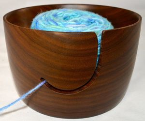 Vintage style wooden yarn <b>bowl</b> Indian Artisan supply premium quality handmade Decoration & Storage wooden yarn <b>bowl</b> for knitter - Product Image 5