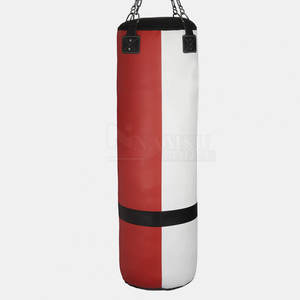 Bolsas de boxeo de color personalizadas de alta calidad para entrenamiento de adultos hechas de cuero de material superior con logotipo personalizado - Product Image 3