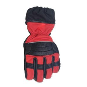 Gant de lutte contre l'incendie ignifuge ignifuge résistant à la chaleur en cuir imperméable respirant coton antistatique gants de pompier - Product Image 2