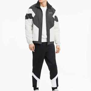 Prix de gros 2025 Survêtement d'hiver pour homme Nouveau design Ensemble deux pièces Haute qualité Bloc de couleur Léger Respirant 100% - Product Image 1