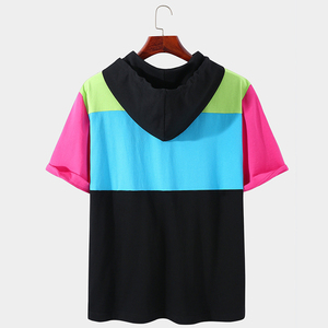 เสื้อยืดคอตตอนพรีเมียมผู้ชายแบบใหม่ขายส่ง ออกแบบโลโก้ได้ตามต้องการ ระบายอากาศได้ดี ป้องกันรังสียูวี แห้งเร็ว เป็นมิตรกับสิ่งแวดล้อม คอกลม น้ำหนัก 180 กรัม - Product Image 2