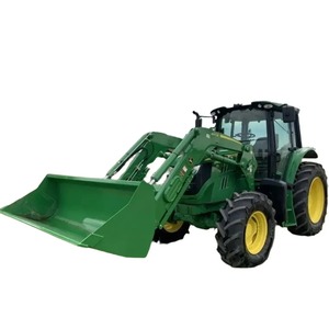 2021 JON para DEERE 6130M Tractor agrícola de alta calidad 102HP con bomba de rueda 4x4 y caja de cambios Popular para la Agricultura - Product Image 1